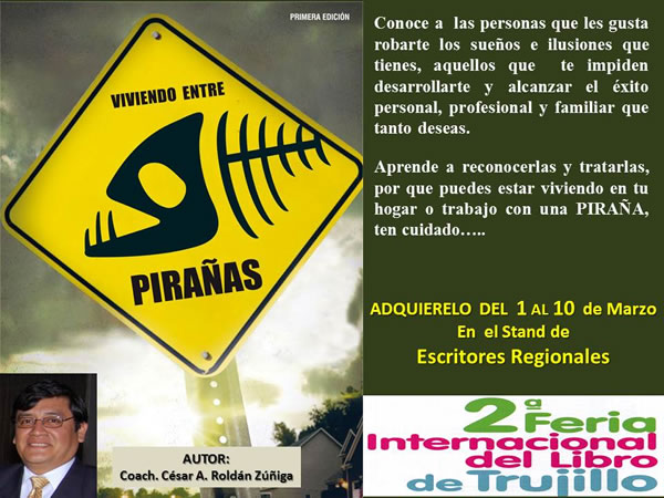 Libro Viviendo entre Pirañas