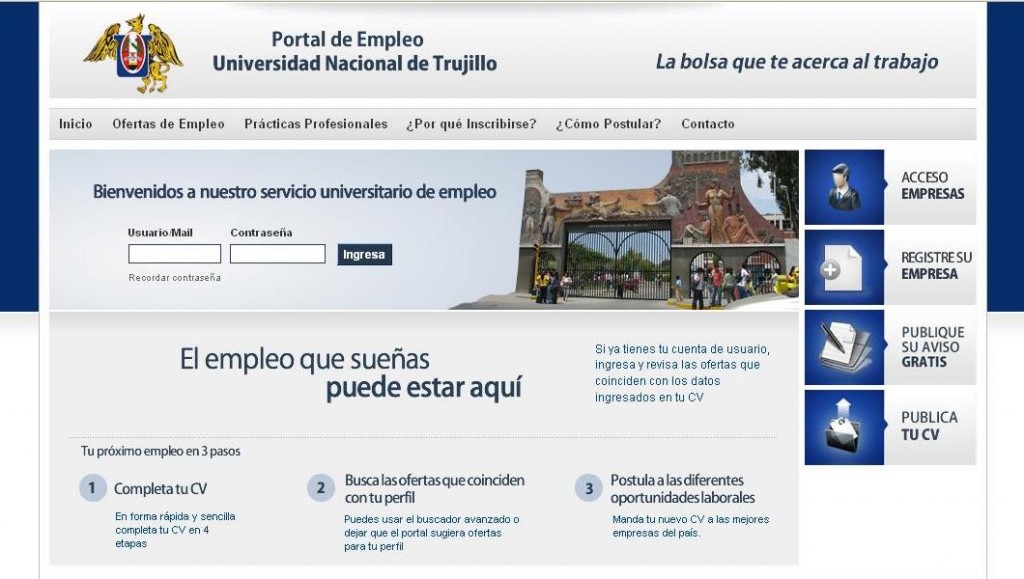 PORTAL BOLSA DE TRABAJO