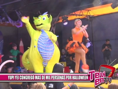 Yupi Yei congregó más de mil personas por Halloween