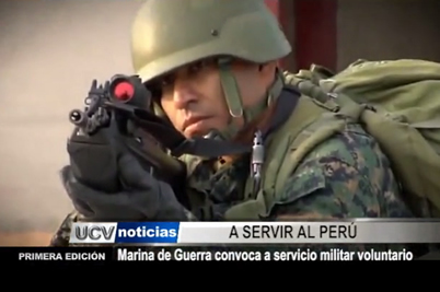 Marina de Guerra convoca a servicio militar voluntario