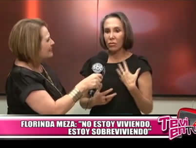 Florinda Meza: «No estoy viviendo, estoy sobreviviendo»