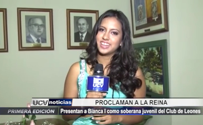 Presentan a Bianca I como soberana del Club Leo