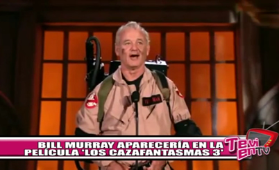 Bill Murray aparecería en la película «Los Cazafantasmas 3»