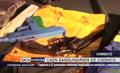 Chimbote: Capturan a 21 presuntos criminales implicados en extorsión y asesinatos