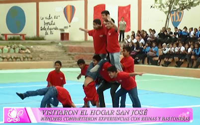 Festival de la Primavera: Menores de Hogar San José compartieron con reinas y bastoneras
