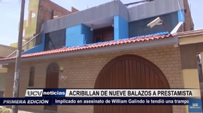 Trujillo: Acribillan de nueve balazos a prestamista