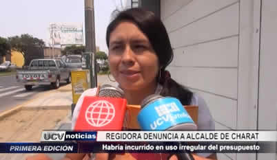 Otuzco: Regidora denuncia a alcalde de Charat que habría incurrido en uso irregular del presupuesto