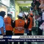 Trujillo: Centro Comercial El Virrey sigue atendiendo al público