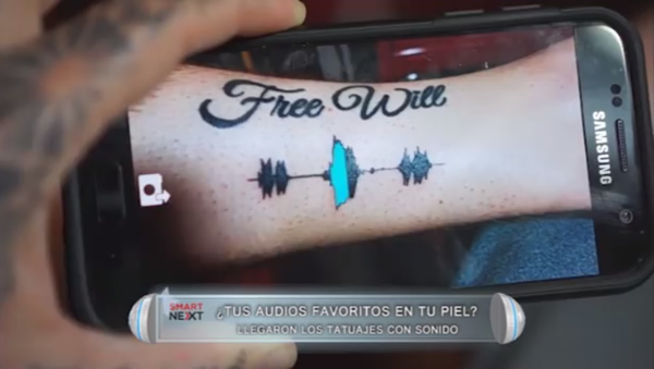 Tatuajes con sonido