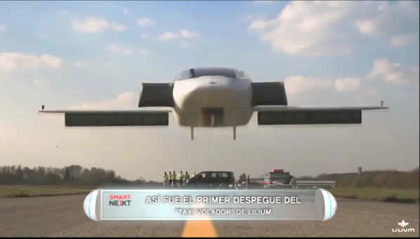 Así fue el primer despegue del ʻTaxi Voladorʼ de Lilium