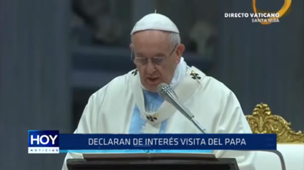 Municipalidad de Trujillo: Declaran de interés visita del Papa Francisco