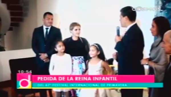 Pedida de reina infantil del 67° Festival Internacional de la Primavera