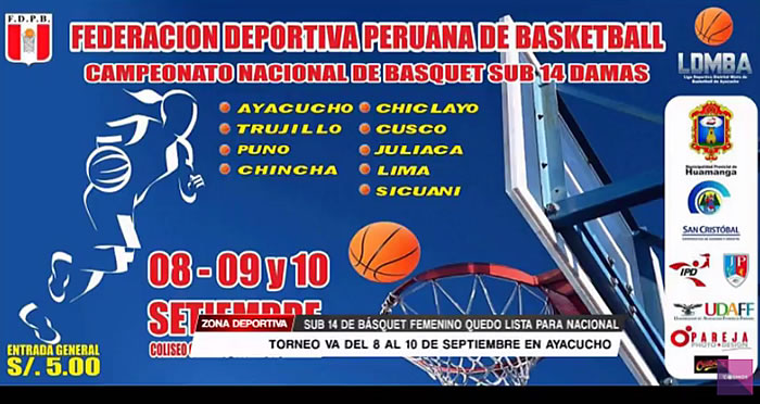 Sub 14 de básquet femenino quedó lista para nacional