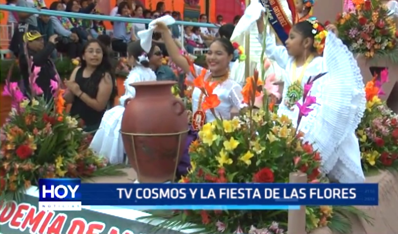 Tv Cosmos y la fiesta de las flores