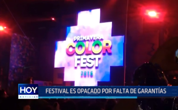 Primavera Fest es opacado por falta de garantías