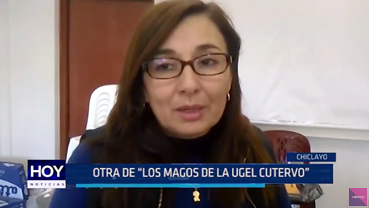 Chiclayo: Otra de “los magos de la UGEL Cutervo”
