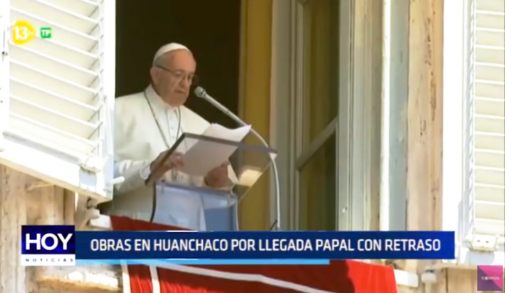 Huanchaco: Retraso de obras por llegada del Papa Francisco