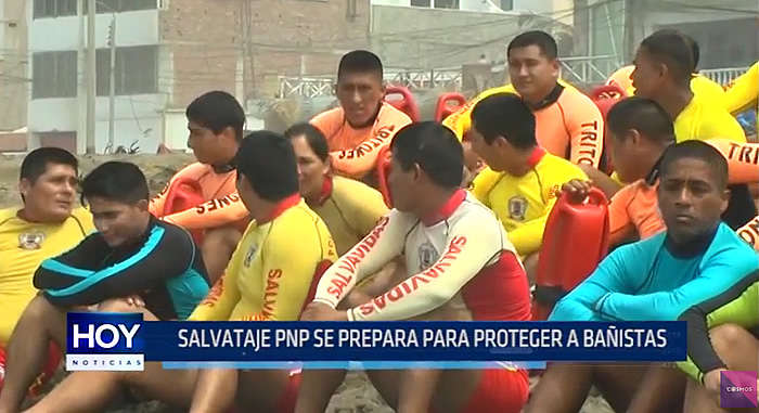PNP: Salvataje se prepara para proteger a bañistas
