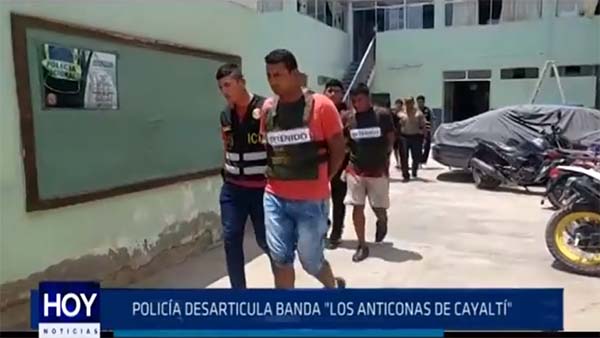 Chiclayo: Policía desarticula banda “los anticonas de Cayalti”