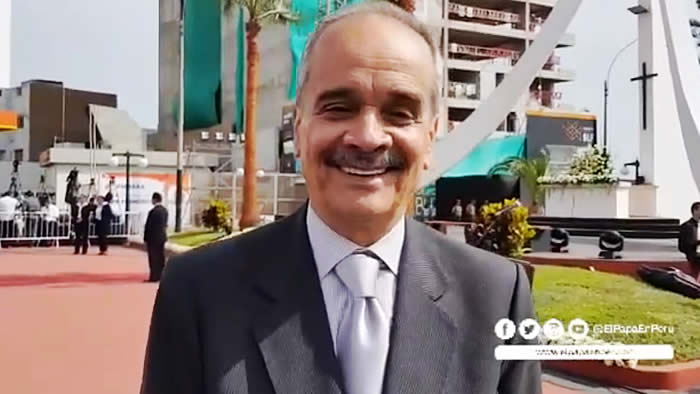 El actor Abelardo Delaveaux y su rol de recibir al papa Francisco