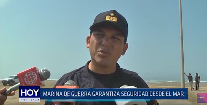 Trujillo: Marina de Guerra garantiza seguridad desde el mar