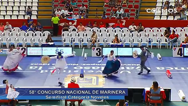 Concurso Nacional de Marinera categoria noveles semifinal