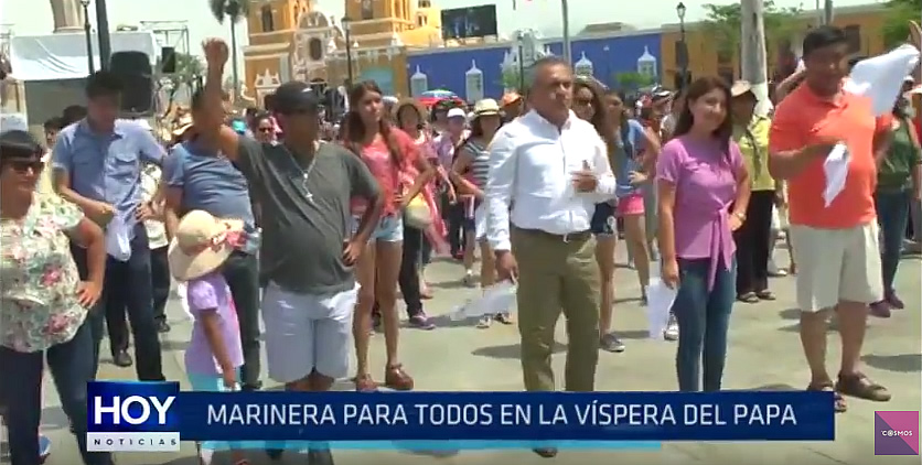 Trujillo: Marinera para todos en la víspera del Papa