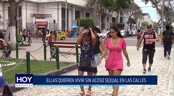 Chiclayo: Ellas quieren vivir sin acoso sexual en las calles