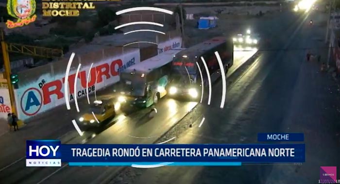 Tragedia rondó en carretera Panamericana Norte