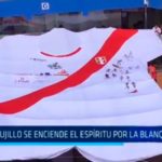 En Trujillo se enciende el espíritu por la blanquirroja
