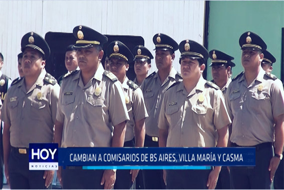 Chimbote: Anuncian cambio de Policías en comisarias
