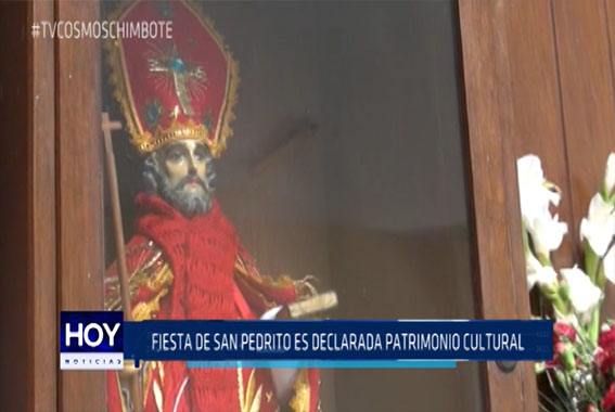 Chimbote: Declaran Patrimonio cultural fiestas de San Pedrito
