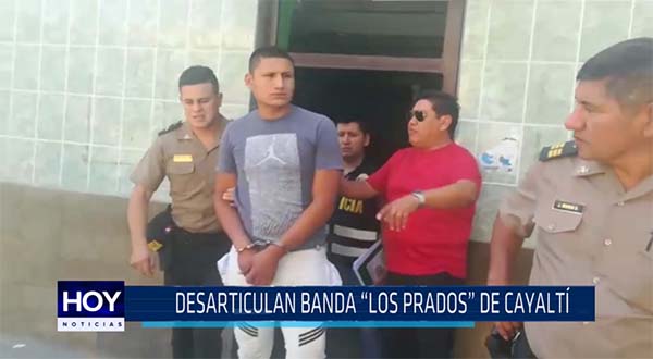 Chiclayo: Desarticulan banda “Los prados” de Cayaltí