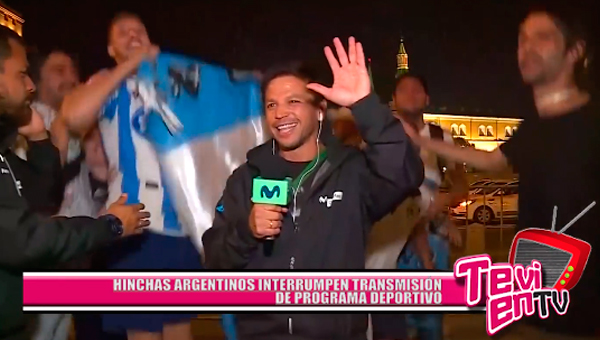 Internacional: Interrumpen trasmisión de programa deportivo
