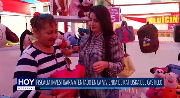 Chiclayo: Fiscalía investiga atentado en la vivienda de Katiuska del Castillo