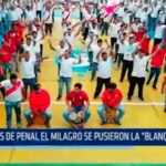 Reos del penal El Milagro se pusieron la «Blanquirroja»