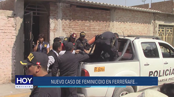 Chiclayo: Nuevo caso de feminicidio en Ferreñafe