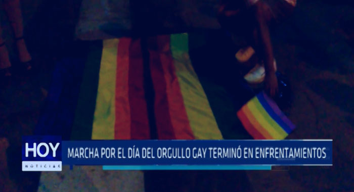 Chimbote: Marcha por el Día del Orgullo Gay terminó en enfrentamientos