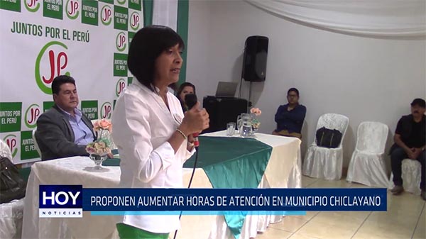 CANDIADATA AL MUNICIPIO DE CHICLAYO