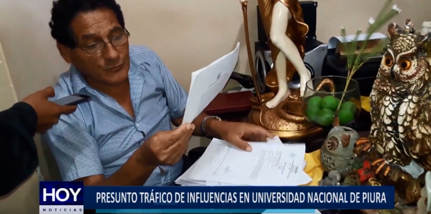 Piura: Presunto tráfico de influencias en UNP