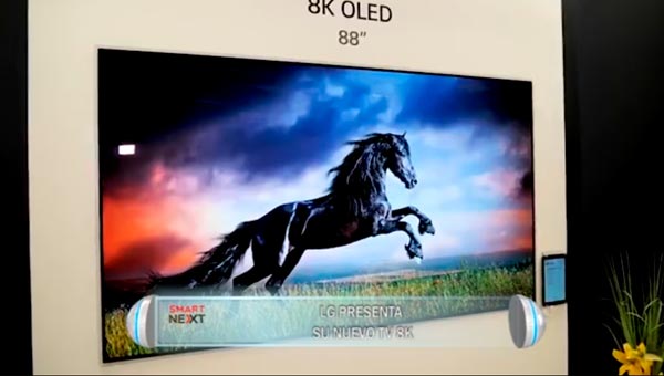 LG presenta su nuevo TV 8K