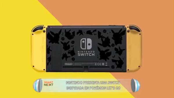 Nintendo presenta una Switch inspirada en Pokémon Let’s Go
