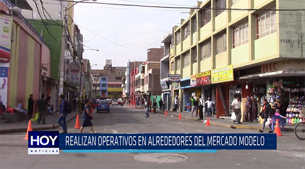 Chiclayo: Realizan operativos en mercado Modelo