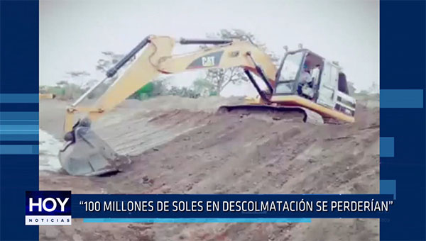 Chiclayo: “100 millones de soles en descolmatación se perderían»