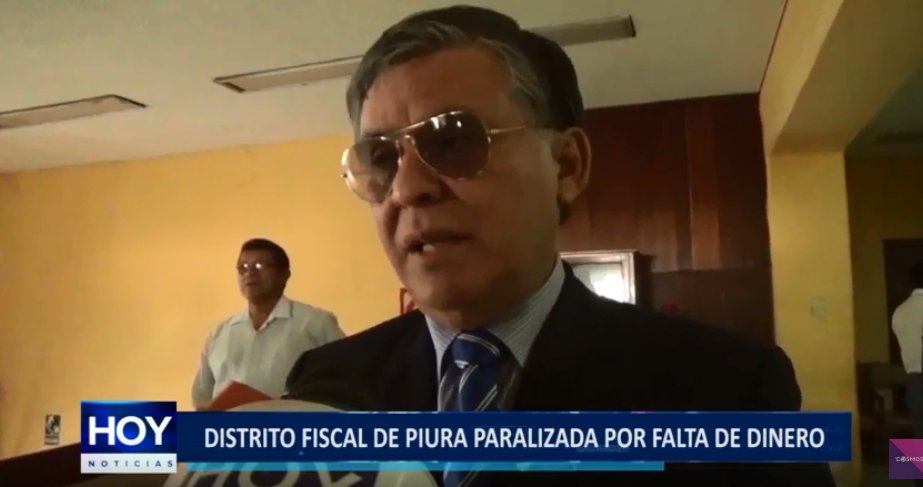 Piura: Distrito fiscal paralizado por falta de presupuesto