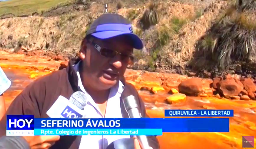 Quiruvilca: Río Moche agoniza producto de la minería irresponsable