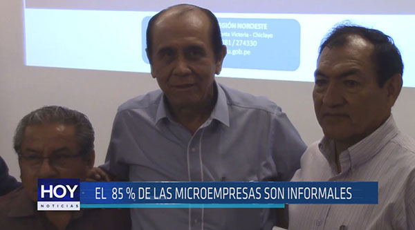 Chiclayo: El 85% de las microempresas son informales