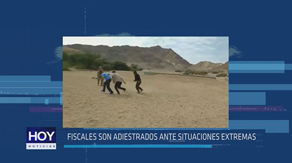Chiclayo: Fiscales son adiestrados ante situaciones extremas