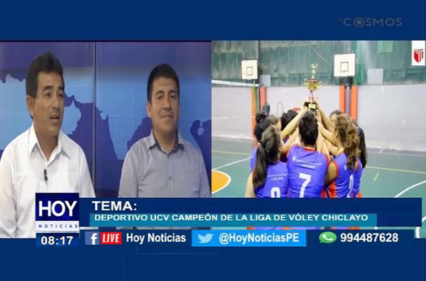 Chiclayo: Deportivo UCV campeón de la liga de Voley de Chiclayo