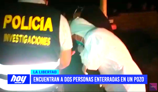 La Libertad: encuentran a dos personas enterradas en un pozo en Ascope